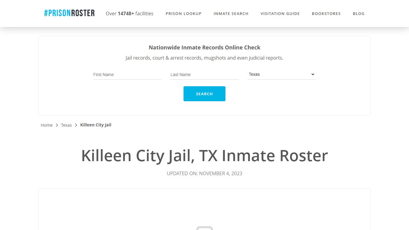 Killeen City Jail, TX Inmate Roster - Prisonroster